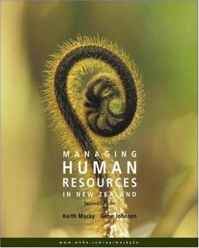 Managing Human Resources in New Zealand