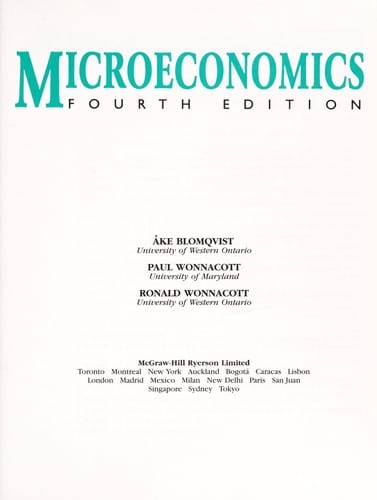Microeconomics