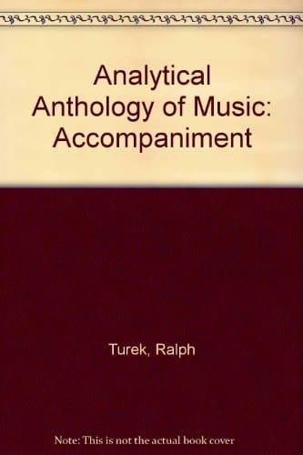 Analytical Anthology of Music