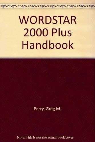 Wordstar 2000 Handbook