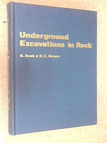 Underground Excavations in Rock (Pergamon International Library of Science, Technology, Engineering, and Social Science)