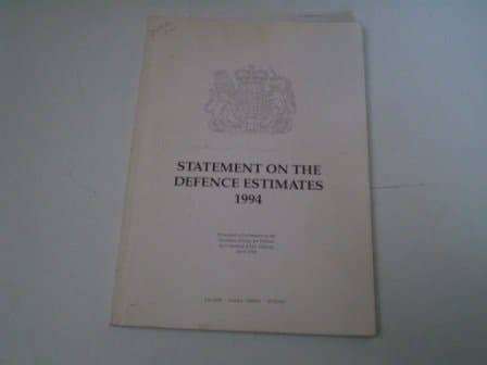 Statement on the Defence Estimates 1994
