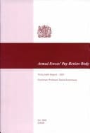 Armed Forces' Pay Review Body thirty-sixth report 2007