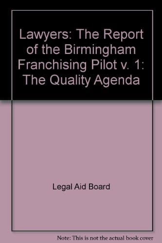 Lawyers The Quality Agenda