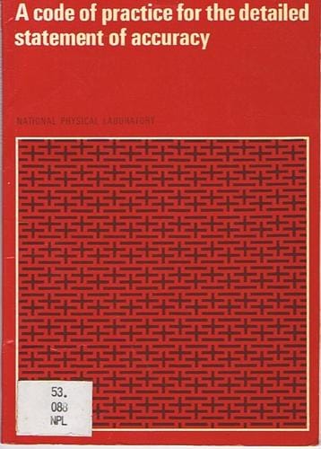 Code of Practice for the Detailed Statement of Accuracy