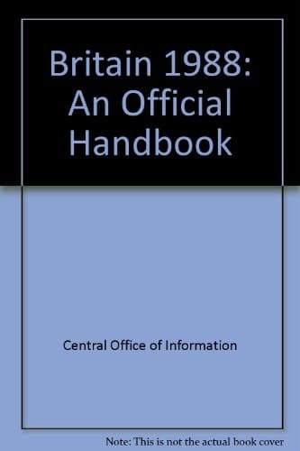 Britain 1988 An Official Handbook