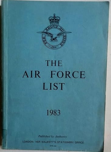 The Air Force List 1983