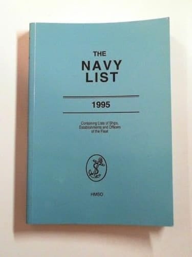 Navy List 1995