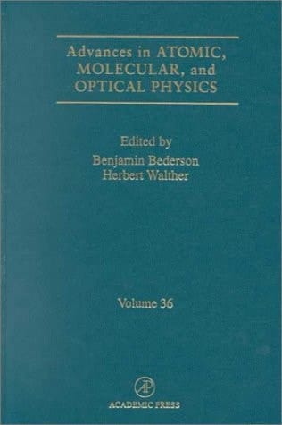 Advances in Atomic, Molecular, and Optical Physics, Volume 36 (Advances in Atomic, Molecular & Optical Physics)
