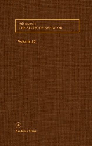 Advances in the Study of Behavior, Volume 26