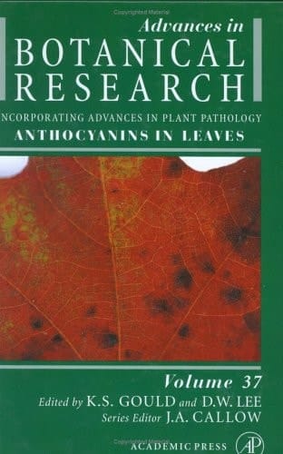 Anthocyanins in Leaves (Volume 37) (Advances in Botanical Research, Volume 37)
