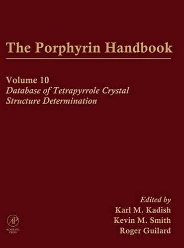 The Porphyrin Handbook, Volume 10 (Porphyrin Handbook S)
