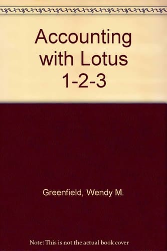 Accounting With Lotus 1-2-3