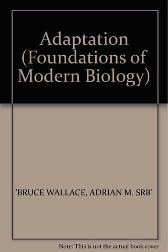 Adaptation (Foundations of Modern Biology)