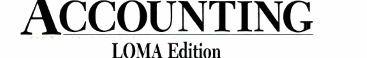 Accounting - Loma Edition