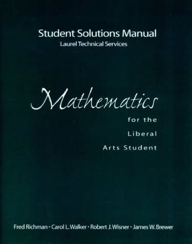 Mathematics for Liberal Arts