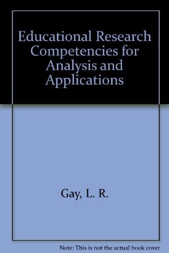 Educational Research Competencies for Analysis and Applications