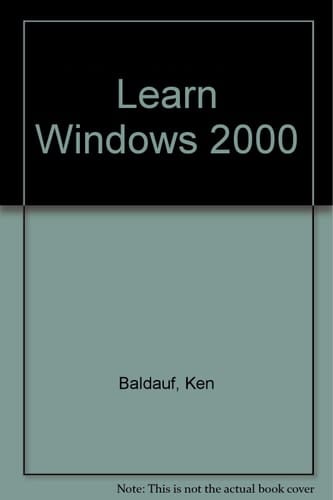 Learn Windows 2000 Professional