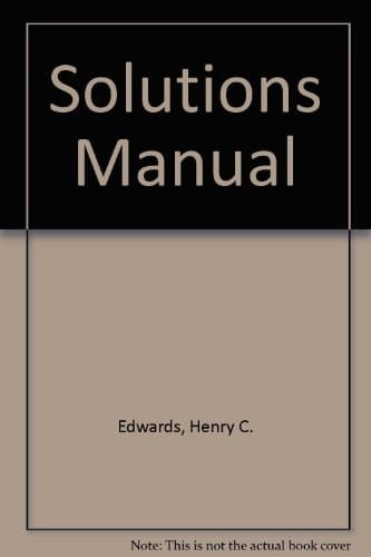Solutions Manual