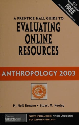 A Prentice Hall guide to evaluating online resources: Anthropology 2003