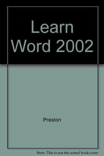 Learn Word 2002