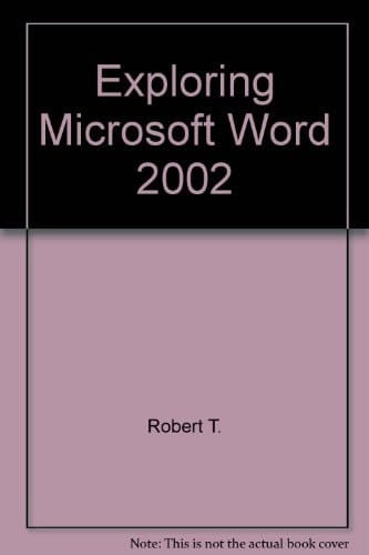 Exploring Microsoft Word 2002