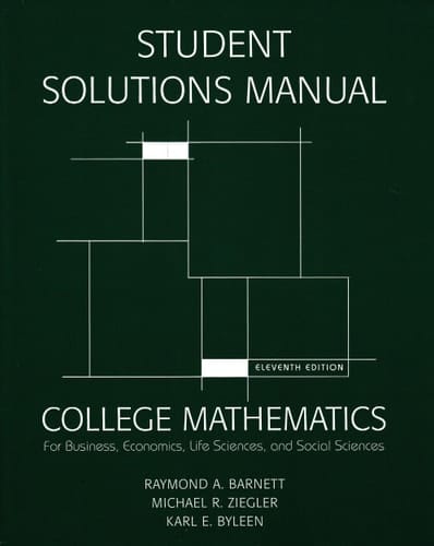 Student's Solutions Manual