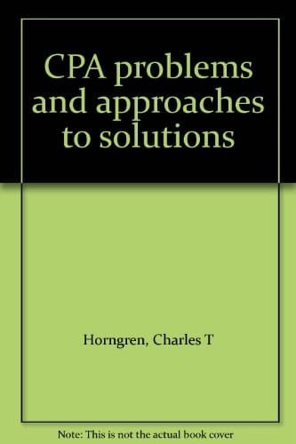 CPA Problems and Approaches to Solutions: Problems and approaches