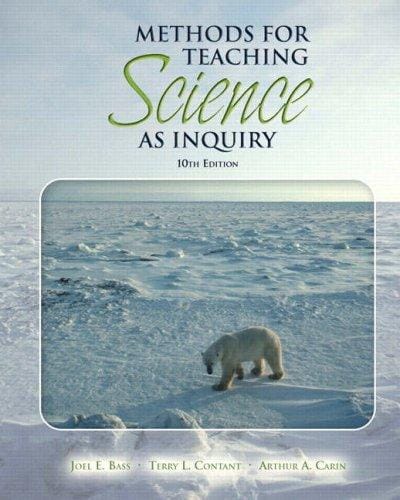 Methods for teaching science as inquiry