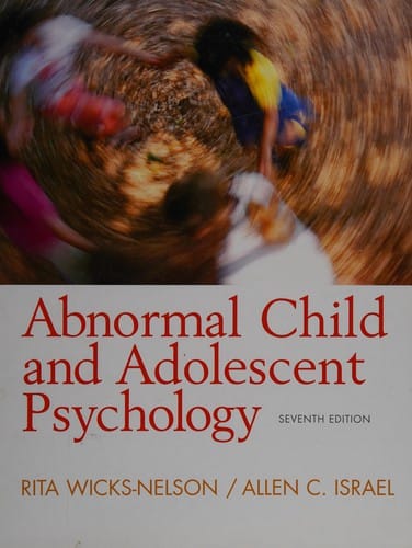Abnormal child and adolescent psychology