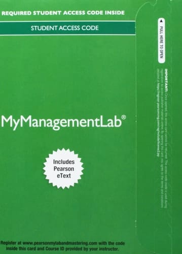 Developing Management Skills Pearson Etext