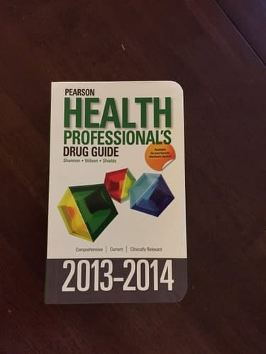 Pearson Health Professional's Drug Guide 2013-2014