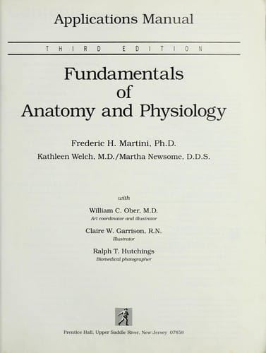 Fundamentals of Anatomy & Physiology: Application Manual