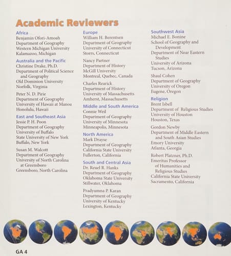 My World Studies (Georgia Grade 7)