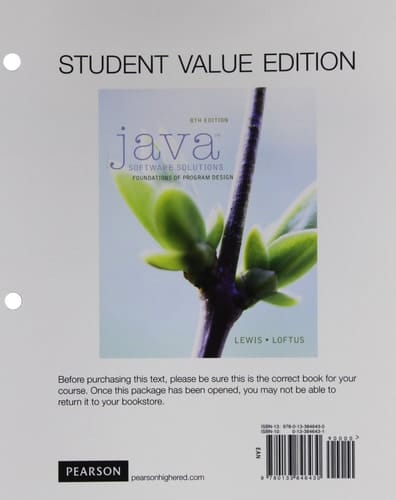 Java Software Solutions