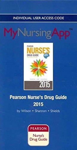 MyNursingApp -- Access Card -- for Pearson Nurse's Drug Guide 2015