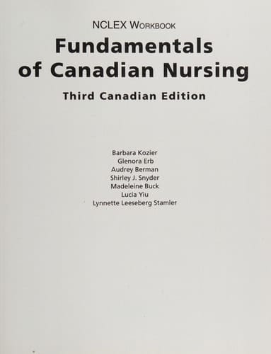 NCLEX Workbook for Fundamentals of Canadian Nursing Concepts, Process, and Practice, Third Canadian Edition