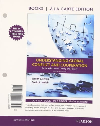 Understanding Global Conflict and Cooperation An Introduction to Theory and History, Books a la Carte Edition