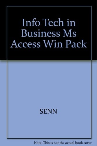 Info Tech in Business MS Access Win Pack