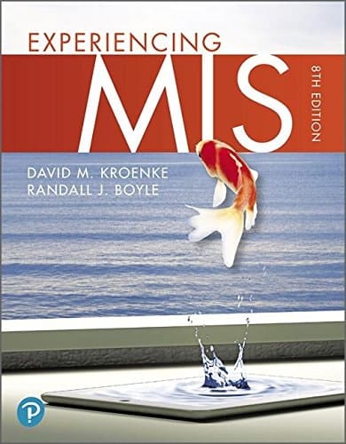Experiencing Mis + Mylab Mis With Pearson Etext Access Card