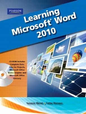 Learning Microsoft Office Word 2010 With CDROM