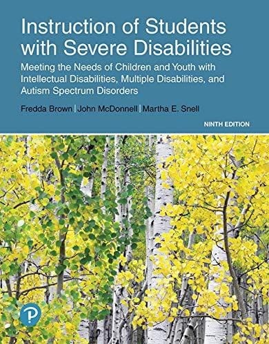 Instruction of Students with Severe Disabilities, Pearson Etext -- Access Card