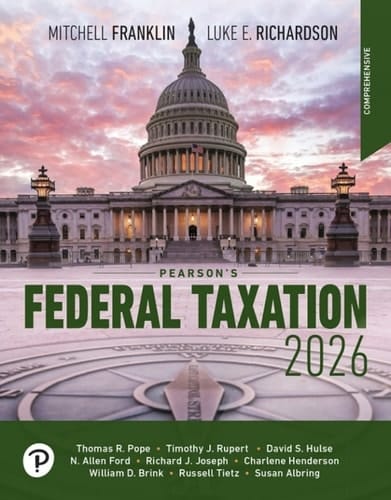 Pearson's Federal Taxation 2026 Comprehensive