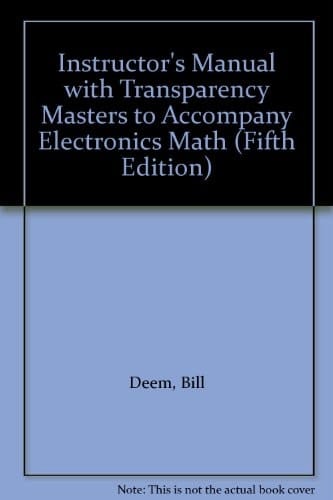 Electronics Math I/M+tran Mst Sup