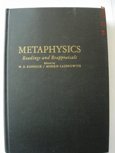 METAPHYSICS Readings and Reappraisals