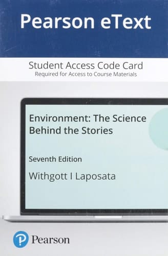 Environment: The Science Behind the Stories