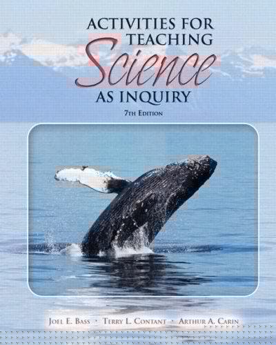 Activities for teaching science as inquiry