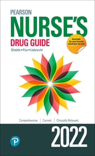 Pearson Nurses Drug Guide 2022