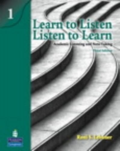 Learn to Listen Listen to Learn 1 Flip Book