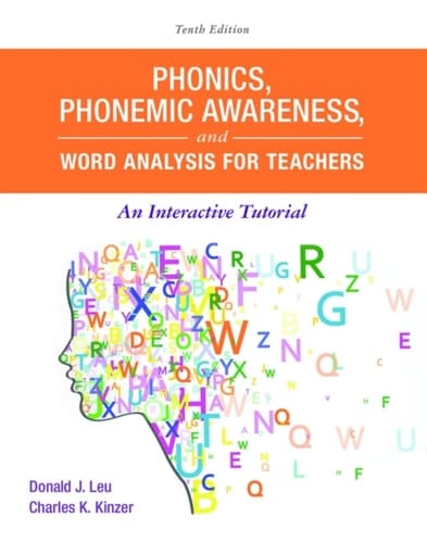 Phonics, Phonemic Awareness, and Word Analysis for Teachers: An Interactive Tutorial (Pearson+)